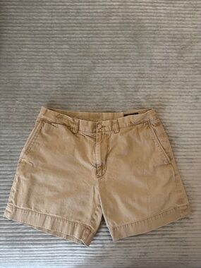 Polo by Ralph Lauren Tan Flat Front Men's Shorts